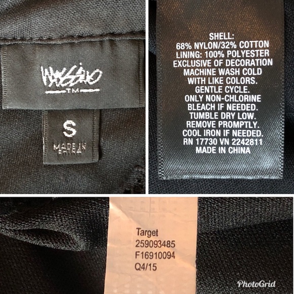 Mossimo Black Lace Skater Sleeveless Dress, size Small - Picture 8 of 8